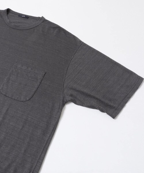 URBAN RESEARCH(アーバンリサーチ)の「『別注』YLEVE×URBAN RESEARCH LINEN POCKET T-SHIRTS(Tシャツ/カットソー・メンズ・BRIC/CHARCOAL/ECRU・4/5)」の21枚目の写真