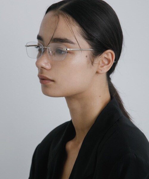 URBAN RESEARCH（アーバンリサーチ）の「decor『デコール』　Eyewear Rimless（メガネ・レディース・BROWN/SILVER・-）」の6枚目の写真