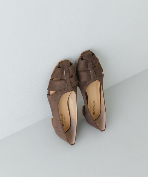 RODE SKO（ロデスコ）の「『MADE IN JAPAN』 1.5センチグルカパンプス（パンプス・レディース・BROWN/IVORY/EGG・36/37/38）」の17枚目の写真