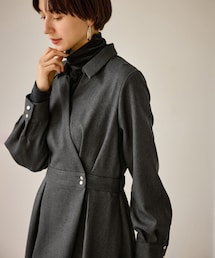 ROPE' PICNIC（ロペピクニック）の「カシュクールシャツコンシャスワンピース（シャツワンピース）」