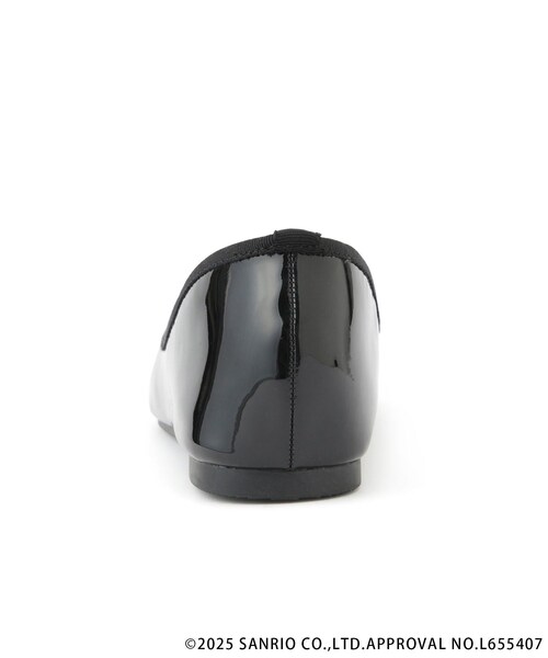 ROPE' PICNIC（ロペピクニック）の「【ROPE' PICNIC×Sanrio characters】軽くてやわらかいバレエシューズ（バレエシューズ・レディース・ブラック/シルバー系・L/M/S）」の20枚目の写真