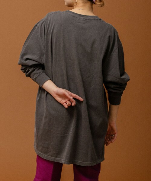 URBAN RESEARCH（アーバンリサーチ）の「RELAX FIT　ポケットロングスリーブ（Tシャツ/カットソー・メンズ・MINT/WHITE/PAPPER/GREY/オーキッド/プロブルー・FREE）」の13枚目の写真