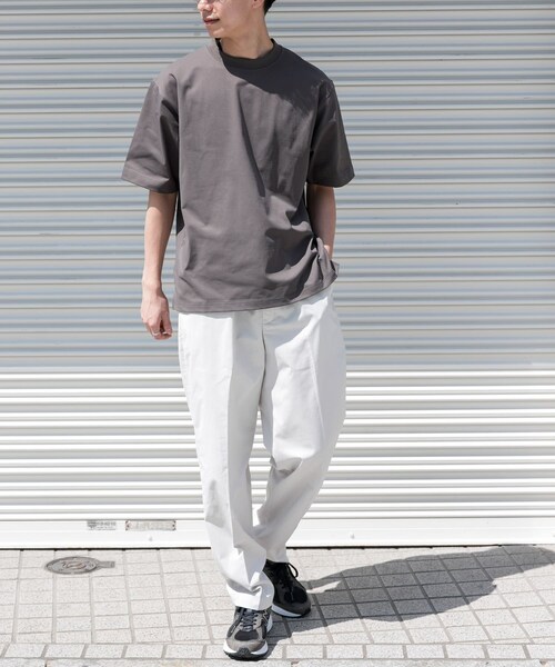 URBAN RESEARCH DOORS（アーバンリサーチドアーズ）の「FORK&SPOON　TEC LINENパンツ（その他パンツ・メンズ・LIGHT GRAY/BLACK/DARK BLUE・4/5）」の19枚目の写真