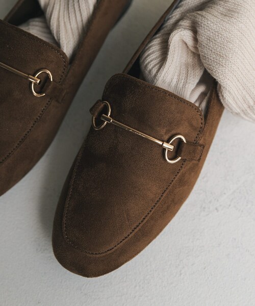 SENSE OF PLACE by URBAN RESEARCH(センスオブプレイスバイアーバンリサーチ)の「ビットローファー(ローファー・レディース・BLACK/BROWN/CAMEL・S/M/L)」の3枚目の写真