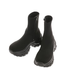 EMODA | BULKY SOLE KNIT BOOTS(その他シューズ)
