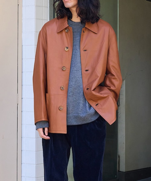 ADAM ET ROPE'（アダムエロペ）の「【ARDENNES/アルデンヌ】Claudia（その他アウター・メンズ・ブラック/ダークブラウン・48/50）」の3枚目の写真