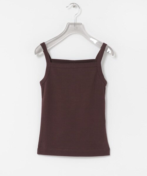 URBAN RESEARCH(アーバンリサーチ)の「FLORE FLORE MAY CAMISOLE(キャミソール・レディース・BLACK/CHOCO PLUM/EVERGREEN/NAVY/STRAW/MULBERRY・S)」の10枚目の写真