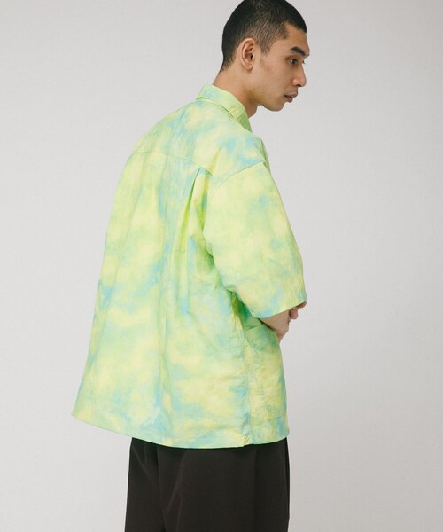 EKAL(エカル)の「『UR TECH』ナイロンタッサーショートスリーブシャツ(シャツ/ブラウス・メンズ・レイクサンリーフ/イエロー/ネイビー/グラファイト/レイクブルー・M/L)」の20枚目の写真