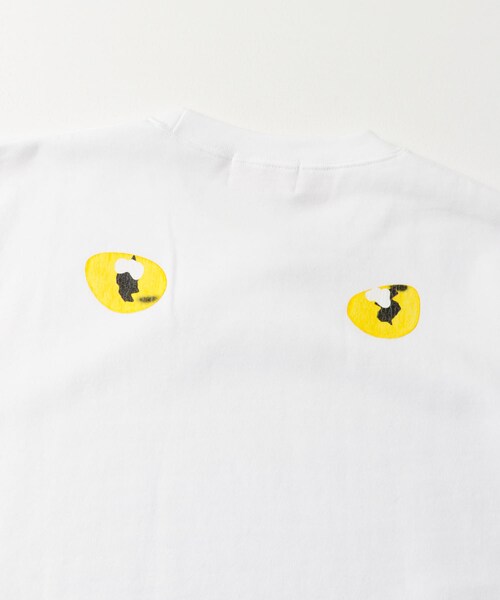 THE GOODLAND MARKET（ザグッドランドマーケット）の「77circa　cats eye print sweat（スウェット・レディース・white1/black1・L/XL）」の14枚目の写真