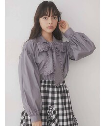 merry jenny | フリルボウタイブラウス(シャツ/ブラウス)