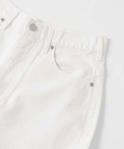 URBAN RESEARCH Sonny Label（アーバンリサーチサニーレーベル）の「『34サイズ/低身長向けも展開』ワイドテーパードデニム（デニムパンツ・レディース・ミッドブルー/ホワイト・34/36/38）」の18枚目の写真