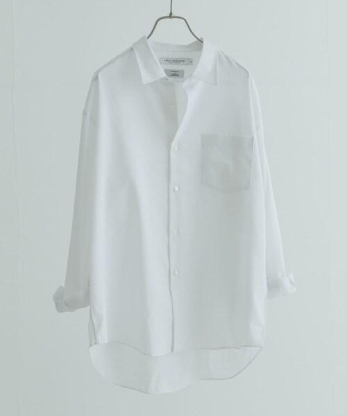 URBAN RESEARCH(アーバンリサーチ)の「ALBINI LINEN OVER SHIRTS(シャツ/ブラウス・メンズ・SAX/WHITE/PINK/M/BLUE・S/M/L)」の8枚目の写真