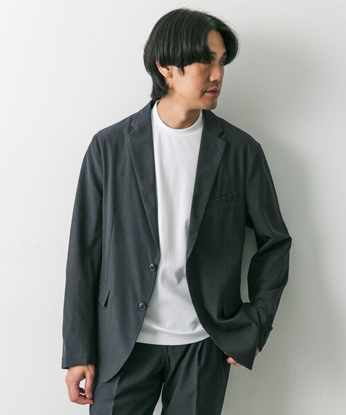 URBAN RESEARCH DOORS(アーバンリサーチドアーズ)の「『イージーケア/速乾』LIFE STYLE TAILOR ウォッシャブルアクティブジャケット(テーラードジャケット・メンズ・KHAKI/NAVY/GRAY・S/M/L/XL)」の8枚目の写真