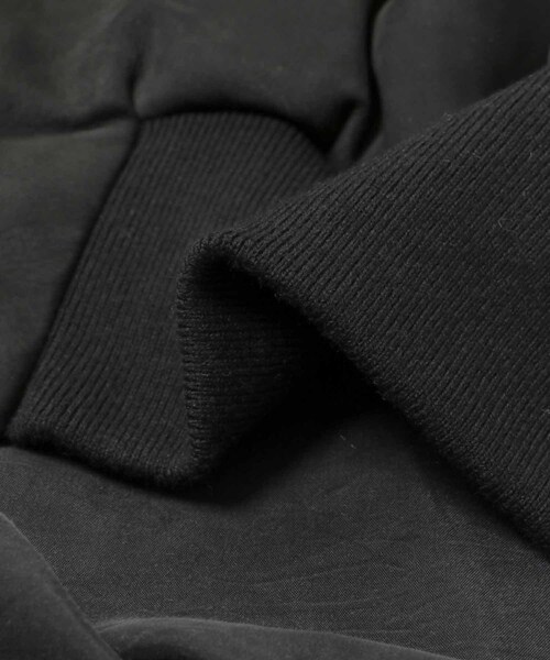 URBAN RESEARCH(アーバンリサーチ)の「A PRESSE Nubuck leather Rib Blouson(ブルゾン・メンズ・BLACK・2/3)」の10枚目の写真