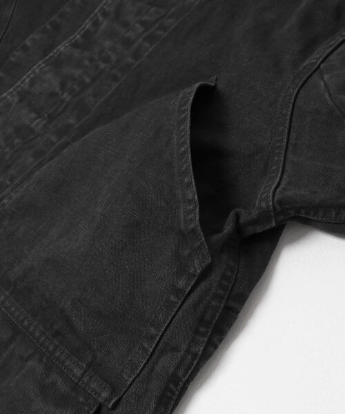 URBAN RESEARCH(アーバンリサーチ)の「Gurank CH hunting jk(カバーオール・メンズ・BLK・2/3)」の9枚目の写真