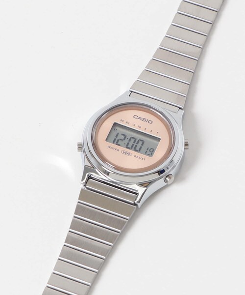 URBAN RESEARCH DOORS(アーバンリサーチドアーズ)の「CASIO サークルメタルウォッチ(アナログ腕時計・レディース・シルバー/ピンクゴールド・-)」の8枚目の写真