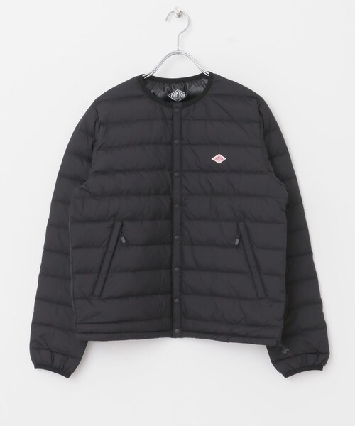 URBAN RESEARCH DOORS（アーバンリサーチドアーズ）の「DANTON　INNERDOWN CREWNECK JACKET（その他アウター・レディース・BLACK/OYSTER WH/NAVY・S）」の16枚目の写真