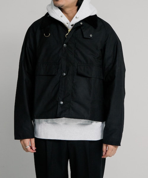 URBAN RESEARCH（アーバンリサーチ）の「Barbour　spey jacket（テーラードジャケット・メンズ・Black/Sage/Olive・M/L/XL）」の9枚目の写真