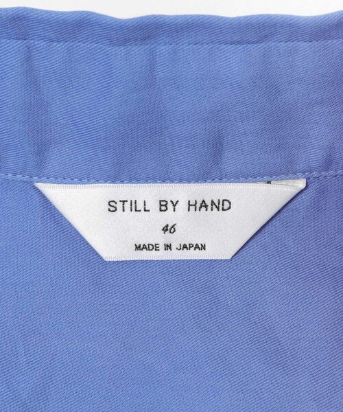 URBAN RESEARCH DOORS(アーバンリサーチドアーズ)の「STILL BY HAND GARMENT-DYE OVER SHIRTS(シャツ/ブラウス・メンズ・SKY BLUE/ECRU/BLACK NAVY・46/48)」の16枚目の写真