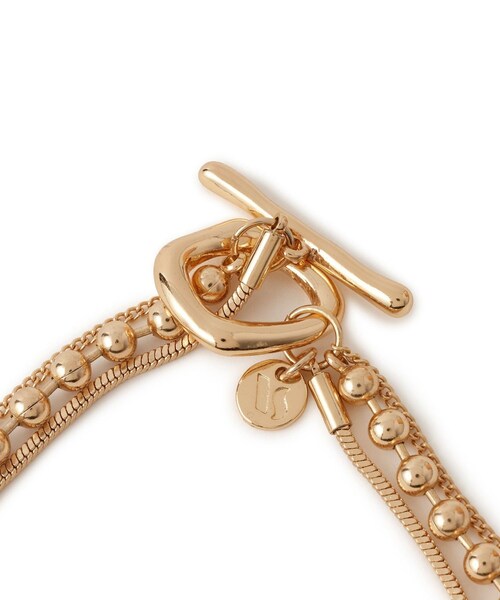 VIS（ビス）の「ダブルチェーンコインネックレス（ネックレス・レディース・ゴールド/シルバー・F）」の13枚目の写真