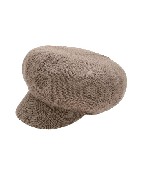 dazzlin（ダズリン）の「綿麻キャスケット（キャスケット・レディース・ベージュ/ブラウン・F）」の9枚目の写真