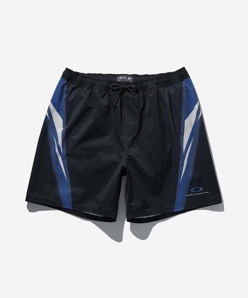 Saturdays NYC（サタデーズ ニューヨークシティ ）の「Oakley X Saturdays Timothy Swim Short（水着・メンズ・ブラック/グリーン・L/M/S）」の2枚目の写真
