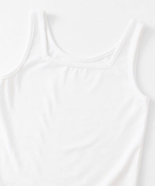 SENSE OF PLACE by URBAN RESEARCH（センスオブプレイスバイアーバンリサーチ）の「2WAYタンクトップ（タンクトップ・レディース・OFF WHITE/BLACK/GREIGE・one）」の14枚目の写真