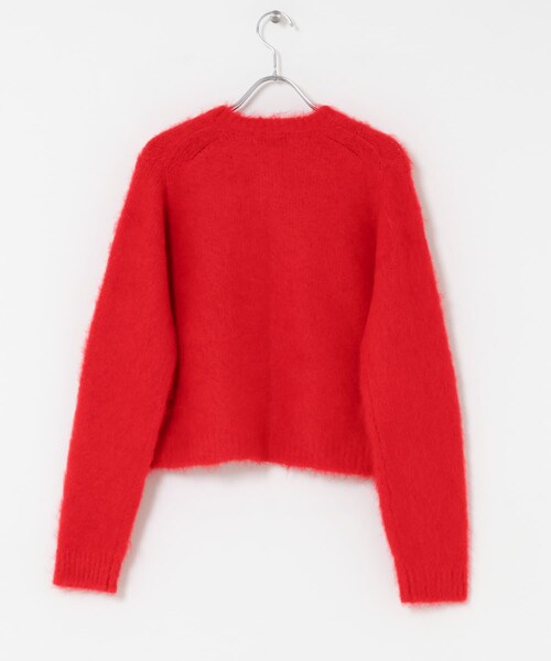 URBAN RESEARCH DOORS(アーバンリサーチドアーズ)の「GYMPHLEX CREW NECK SHORT CARDIGAN(カーディガン/ボレロ・レディース・TOP GREY/MUSTARD/RED/DK NAVY・14)」の15枚目の写真