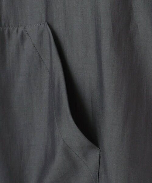 ROPE' PICNIC（ロペピクニック）の「【emur/エミュール】エアリーローンアノラックパーカー（ブルゾン・レディース・チャコール/オフホワイト/ブラウン・38）」の10枚目の写真