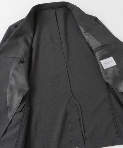 URBAN RESEARCH DOORS(アーバンリサーチドアーズ)の「LIFE STYLE TAILOR リネンライクコンフォータブルジャケット(テーラードジャケット・メンズ・NAVY/GRAY/OLV BROWN・S/M/L/XL)」の13枚目の写真