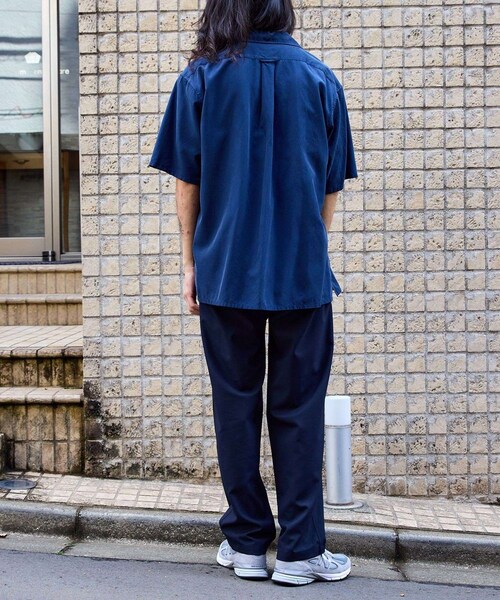 ADAM ET ROPE'（アダムエロペ）の「【WILD LIFE TAILOR】ライトウーステッド ベイカーパンツ（その他パンツ・メンズ・チャコール/ネイビー・L/M）」の14枚目の写真