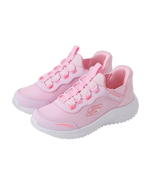 nissen（ニッセン）の「【SKECHERS（スケッチャーズ）】スニーカー Slip-ins BOUNDER スリップインズ（女の子）（スニーカー・メンズ・ブラック/グレー/ラベンダー/ライトピンク/ターコイズ・18.0cm/19.0cm/20.0cm/21.0cm/22.0cm/23.0cm/24.0cm/25.0cm）」の5枚目の写真