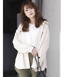 dazzlin | フェイクスエードCPOシャツ(シャツ/ブラウス)