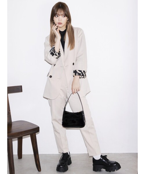 テーパードパンツ【セットアップ着用可能】