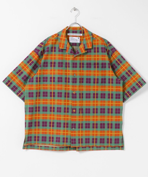 EKAL(エカル)の「White Mountaineering MADRAS CHECK OC SHIRTS(シャツ/ブラウス・メンズ・BLACK/ORANGE/PINK・2/3)」の18枚目の写真