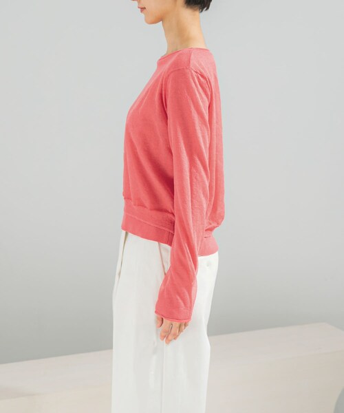 URBAN RESEARCH ROSSO（アーバンリサーチロッソ）の「シアーレイヤードニット（ニット/セーター・レディース・OFF WHITE/PINK・Free）」の20枚目の写真