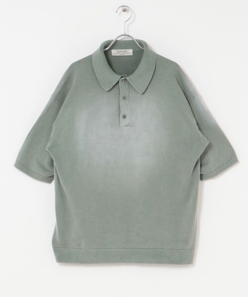 URBAN RESEARCH Sonny Label（アーバンリサーチサニーレーベル）の「ピグメントニットポロシャツ（ニット/セーター・メンズ・グリーン/スミクロ・M/L）」の17枚目の写真
