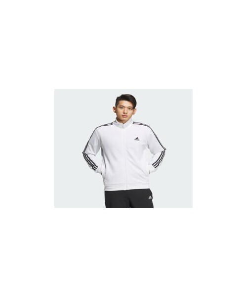 adidas(アディダス)の「スリーストライプス レギュラーフィット ダブルニット トラックトップ(トップス・メンズ・ホワイト/ブルー/グレー/ブラック/ブラック/ブラック・J/XS/S/M/L/XL/2XL/3XL/J/S/J/M/J/L/J/XL/J/2XL/J/3XL/J/2XS/2XS/XS/4XL/6XL/J/4XL/J/5XL)」の11枚目の写真