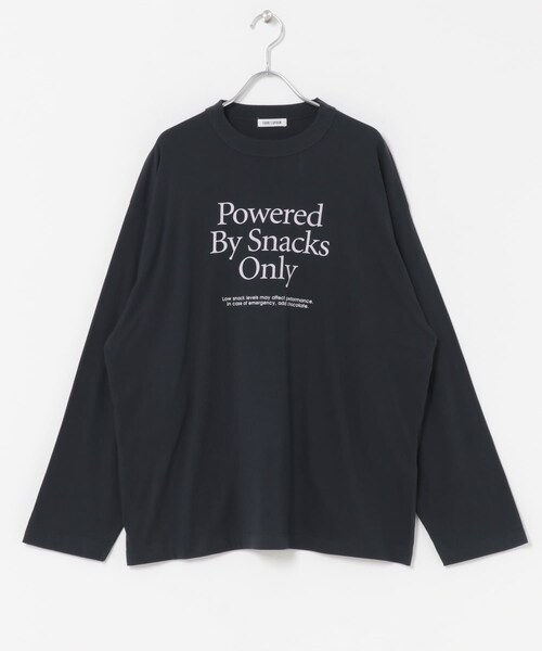 URBAN RESEARCH DOORS(アーバンリサーチドアーズ)の「FORK&SPOON オーバーサイズロゴロングスリーブTシャツ(Tシャツ/カットソー・レディース・OFF/BLACK・1)」の20枚目の写真