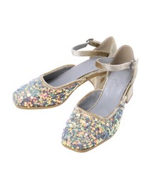 merry jenny | ベロアスパンコールミュール(パンプス)