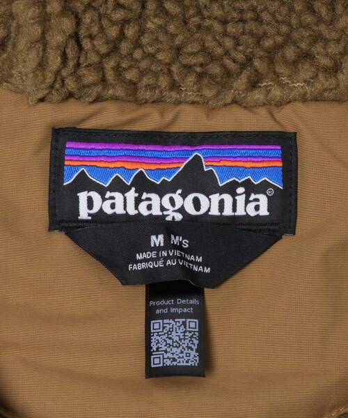 URBAN RESEARCH DOORS(アーバンリサーチドアーズ)の「patagonia Ms Isthmus Parka(テーラードジャケット・メンズ・INBK/BSNG/DRBN/SMDB・S/M/L/XL)」の21枚目の写真