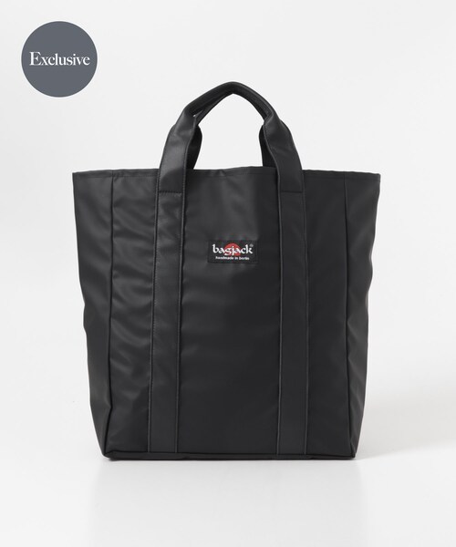URBAN RESEARCH(アーバンリサーチ)の「『別注』BAGJACK×URBS LEATHER TOTE BAG(トートバッグ・メンズ・BLACK・Free)」の1枚目の写真