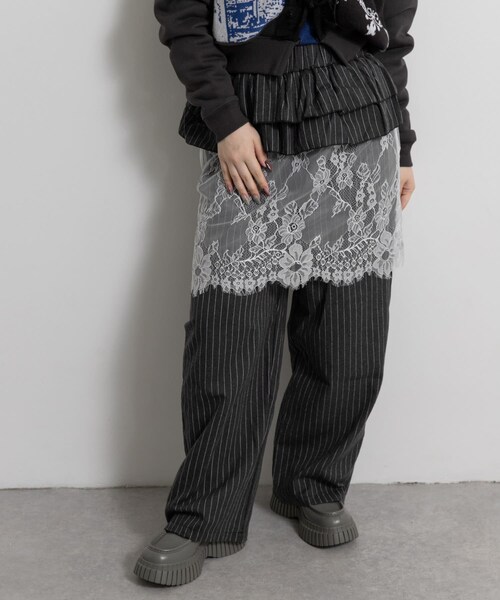 THE GOODLAND MARKET（ザグッドランドマーケット）の「old honey　49°C pants（その他パンツ・レディース・02black/01D.gray・FREE）」の16枚目の写真