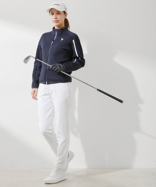 ROPE'(ロペ)の「【UV】【撥水】【防透】セミストレートパンツ(その他パンツ・レディース・ブラック/ホワイト/ネイビー・L/M/S)」の12枚目の写真