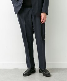 URBAN RESEARCH DOORS | LIFE STYLE TAILOR　リネンライクコンフォータブル1タックパンツ(スーツパンツ)
