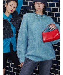 VEQUM | 【VEQUM】FLUFFY MIX KNIT(ニット/セーター)