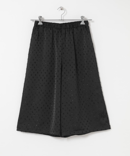 URBAN RESEARCH DOORS(アーバンリサーチドアーズ)の「mizuiro-ind SATIN JQ CULOTTE PANTS(その他パンツ・レディース・BLACK/BROWN・One)」の1枚目の写真
