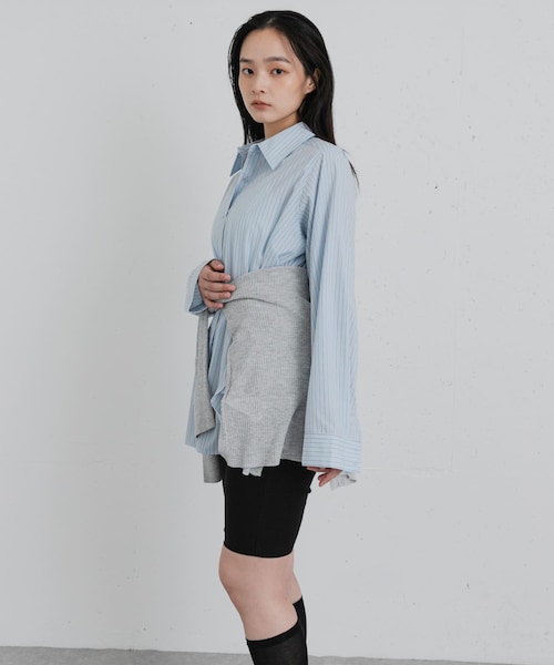 SENSE OF PLACE by URBAN RESEARCH(センスオブプレイスバイアーバンリサーチ)の「『WEB/一部店舗限定』ストレッチカプリパンツ(その他パンツ・レディース・BLACK・S/M/S-SHORT/M-SHORT)」の4枚目の写真