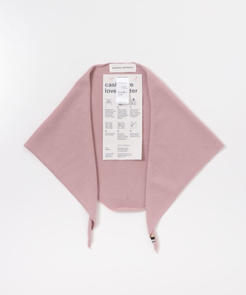 URBAN RESEARCH(アーバンリサーチ)の「Extreme Cashmere bandana(ニット/セーター・レディース・sunny/rosa/raven/felt/heaven/chalk・-)」の3枚目の写真