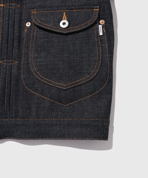ADAM ET ROPE'（アダムエロペ）の「【SUGARHILL/シュガーヒル】CLASSIC DENIM JACKET（デニムジャケット・メンズ・ネイビー・2/3）」の8枚目の写真